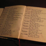 Here's a page of my "Book of Books", which I started when I graduated from university in 1983 ...