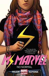 Ms. Marvel written by G. Willow Wilson and illustrated by Adrian Alphona