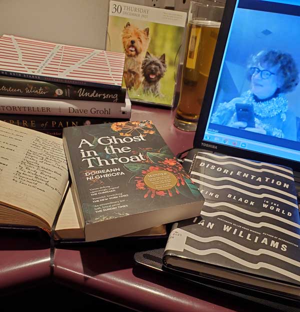 Vicki's reading, including Disorientation by Ian Williams