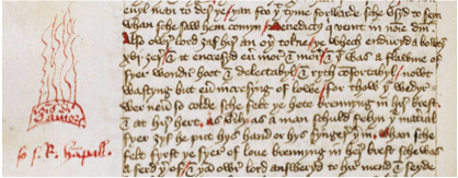Text from autobiography of Margery Kempe